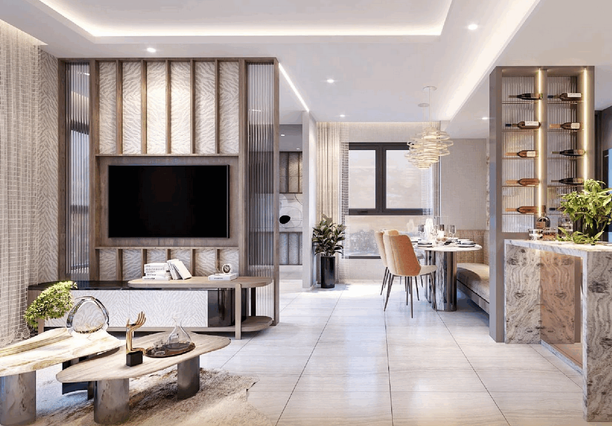 Thiết kế căn hộ Simona Heights Quy Nhơn