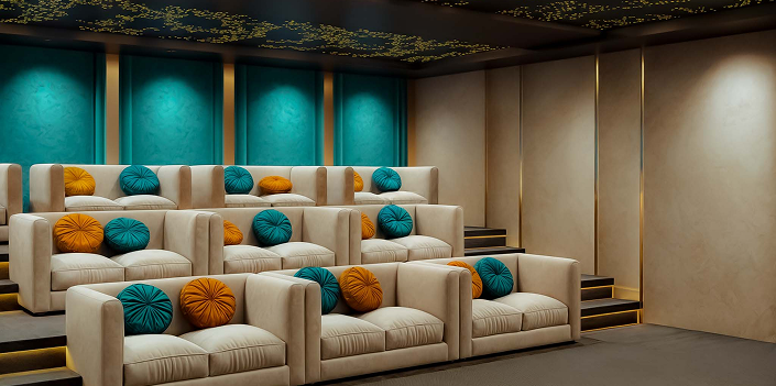 Tiện ích rạp chiếu phim tại dự án Oriva Bay Quy Nhơn